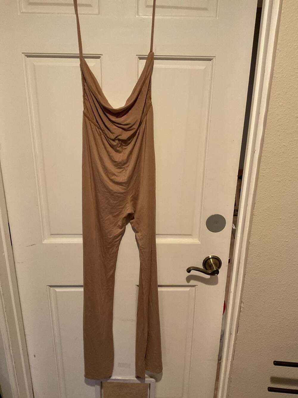 Saints 21 Cowl Neck Halter Backless Jumpsuit